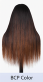 Chocolate Brown HD Transparent Lace 24' Frontal Glueless Wigs Natural Deep Wave Human Hair Wigs
