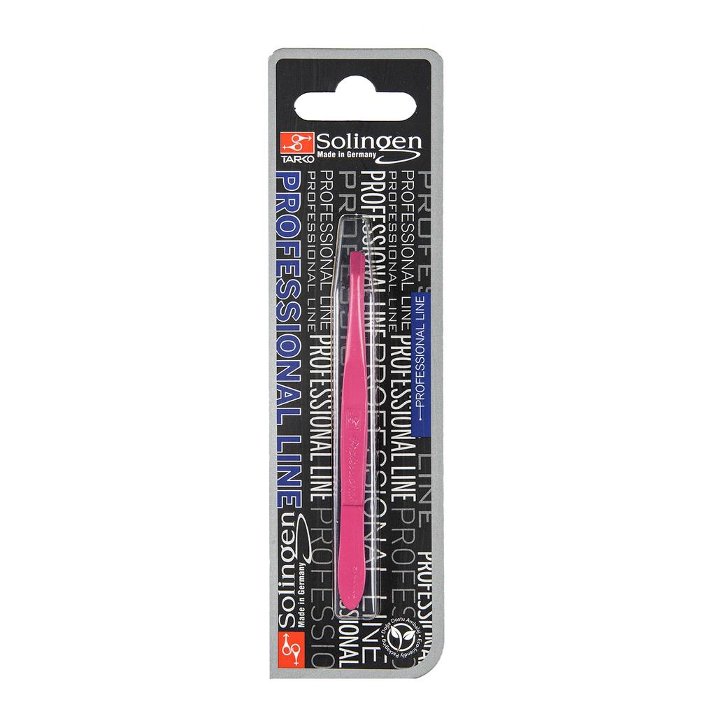 Solingen 7345 Colored Slant Tweezers for Precision Grooming