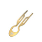 Fiona Franchimon No1 Hairpin Yellow Gold Finish 1pc