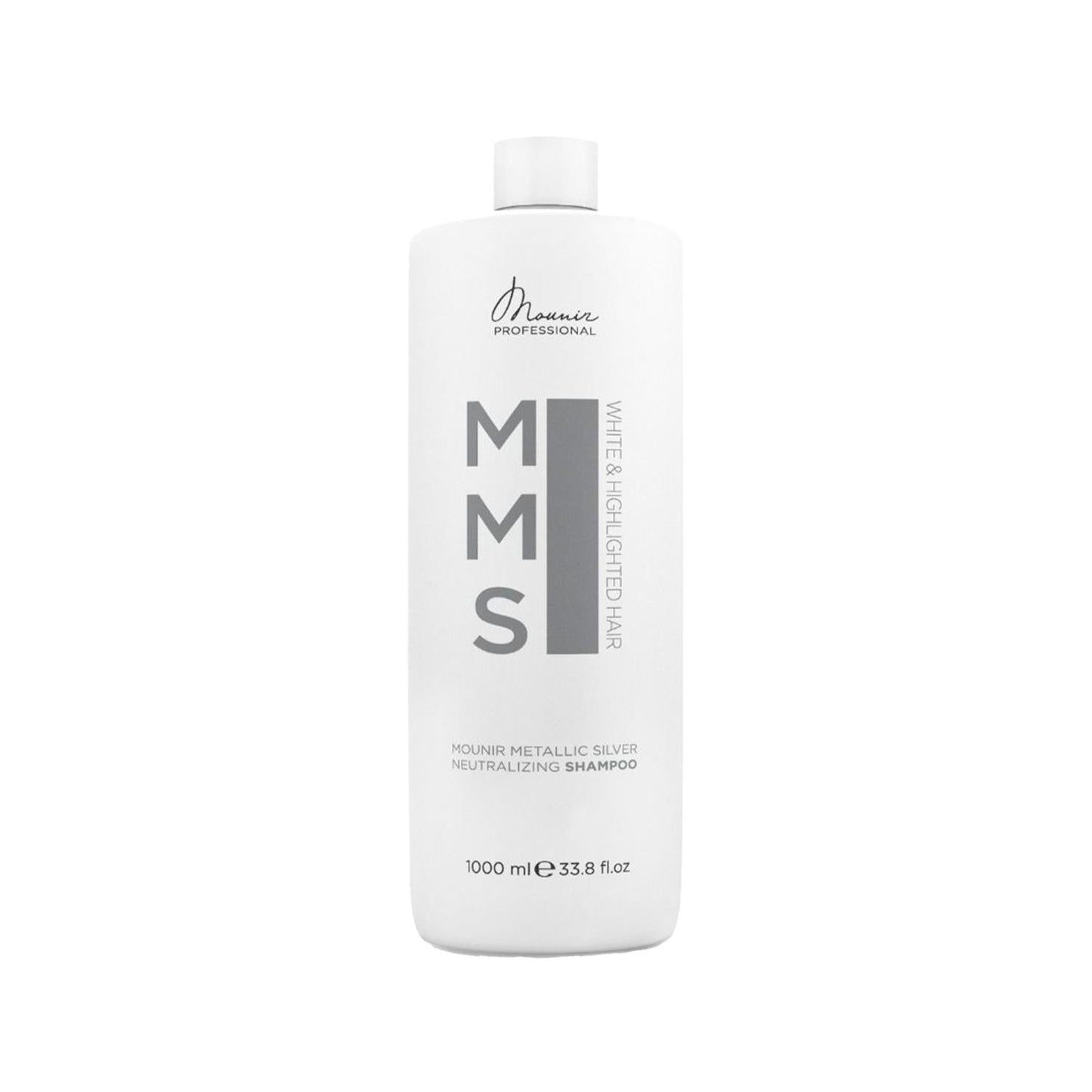 Mounir MMS Metallic Silver Neutralizing Shampoo 1000 ml