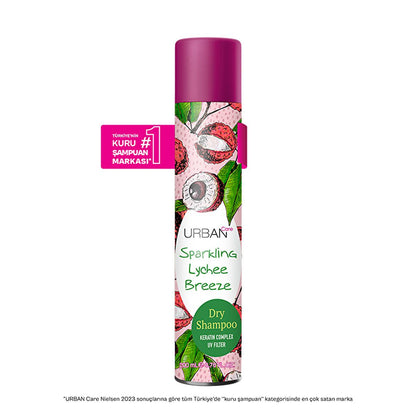 Urban Care Lychee Dry Shampoo for Voluminous Hair - Vegan, Cruelty-Free, 6.76 fl oz