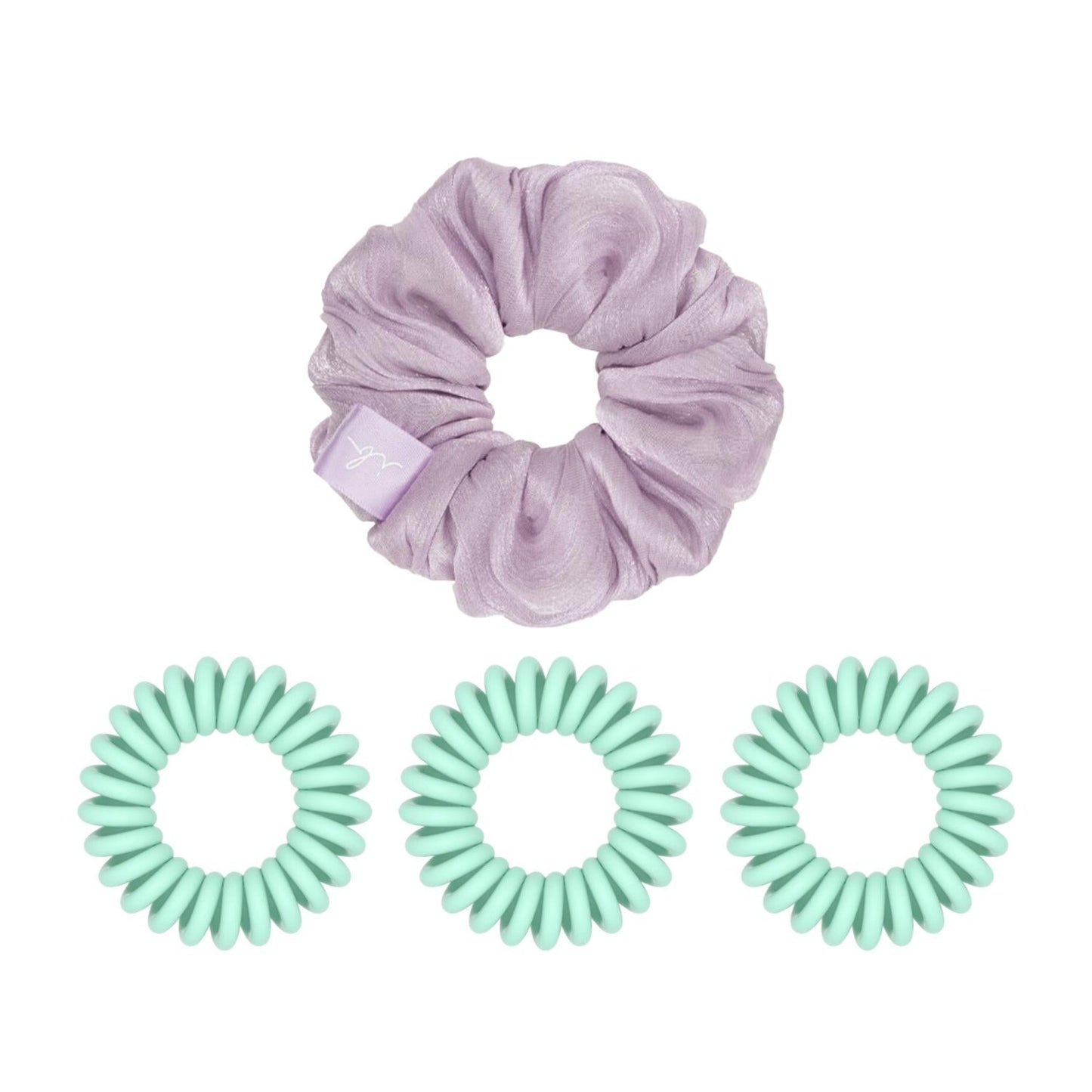 Invisibobble Easter My Little Bunny Hair Accessories Set of 4 - Stylish & Functional Hair Ties for Easter Celebrations