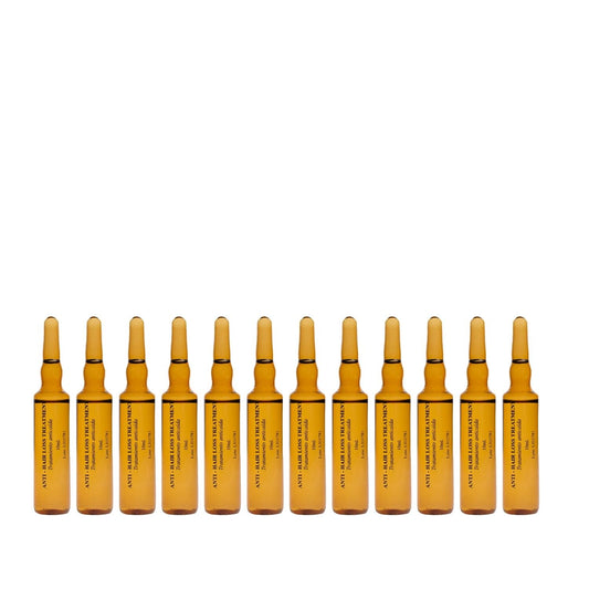 ORIGINAL BOTANIC Vegan Hair Care Ampoules for Women - Anti Hair Loss Treatment, 12 x 10ml