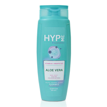 Hyp Me Sulfate-Free Volumizing Shampoo with Aloe Vera - 11.83 fl oz, Paraben & Silicone-Free, Gentle on Hair & Scalp
