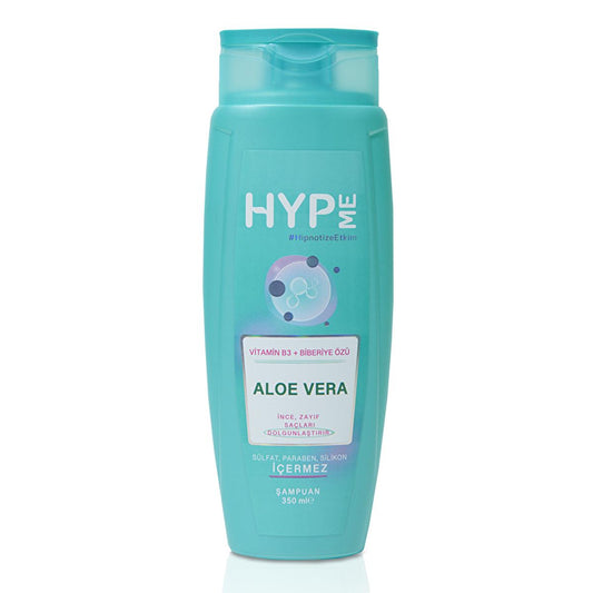 Hyp Me Sulfate-Free Volumizing Shampoo with Aloe Vera - 11.83 fl oz, Paraben & Silicone-Free, Gentle on Hair & Scalp