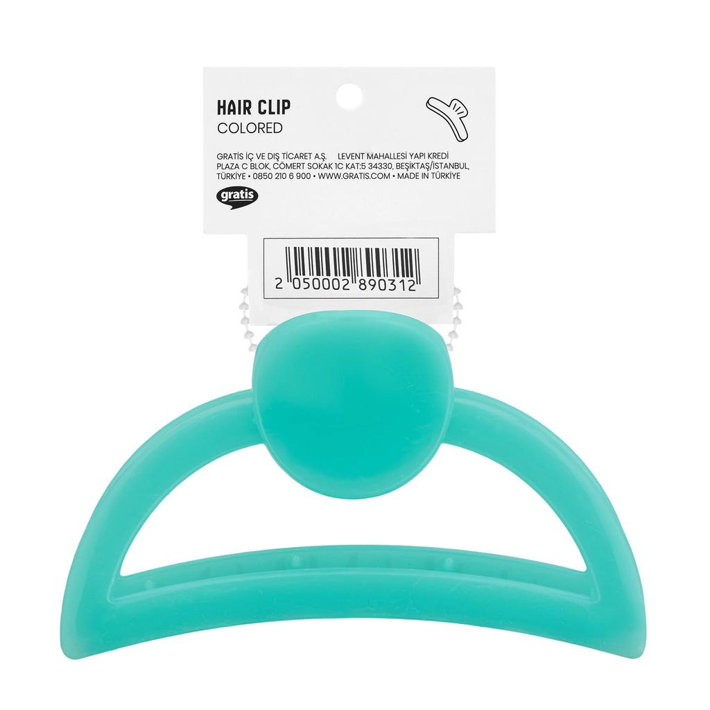 Eklips Mint Green Claw Clip for Secure Hair Styling