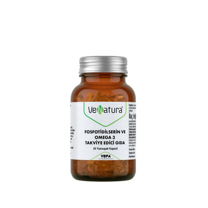 VeNatura Phosphatidylserine & Omega 3 Supplement 30 Softgels