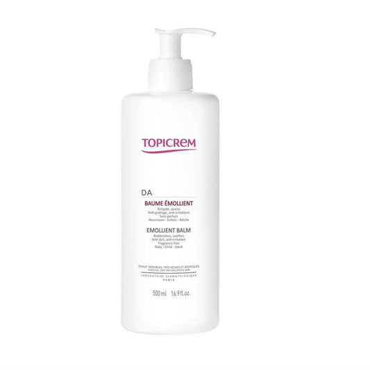 Topicrem Moisturizing Balm for Dry Skin - 16.91 fl oz, Paraben-Free, Fragrance-Free Skincare for Sensitive Skin