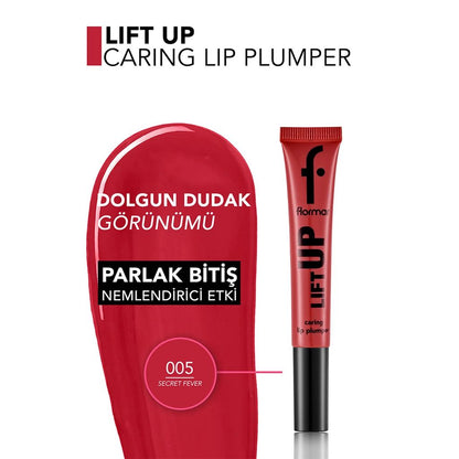 Flormar Lift Up Hyaluronic Acid Lip Plumper 005 Secret Fever 5ml