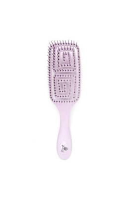 Nascita Pro Vegan Detangling Hair Brush - Lila Color, Ergonomic Design for Gentle Hair Care