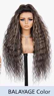Dark Brown 24' Transparent Glueless Full HD Lace Straight Frontal Peruvian Hair Wigs