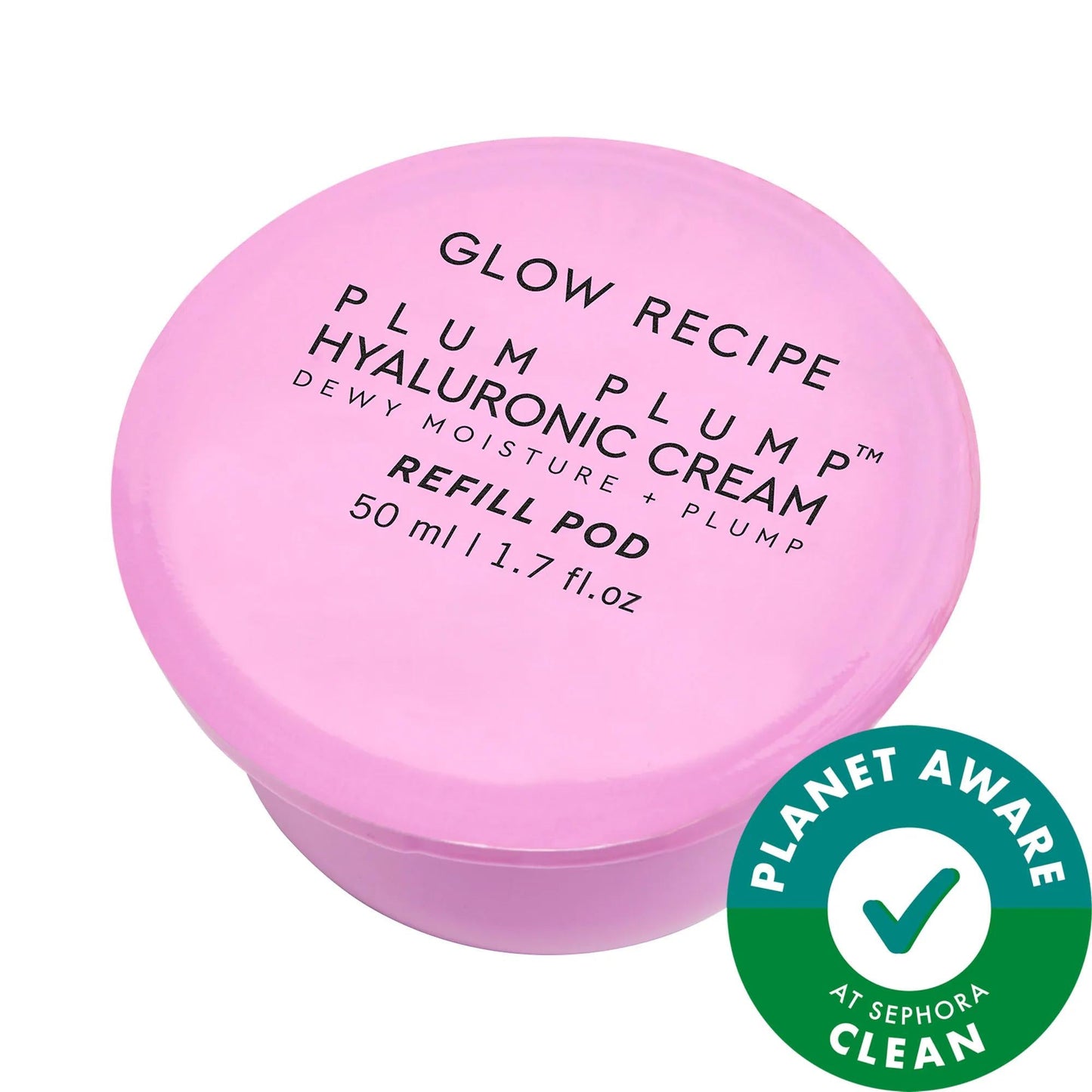 Plum Plump: Refillable Hyaluronic Acid Moisturizer for Intense Hydration & Glowing Skin | Vegan, Cruelty-Free & Sustainable Skincare