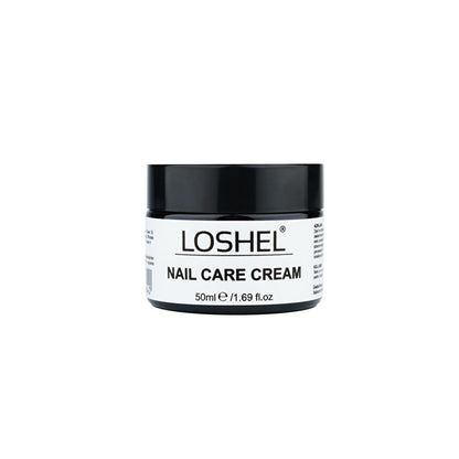 Loshel Nail & Cuticle Care Cream - Strengthens & Moisturizes Nails with Shea Butter & Keratin