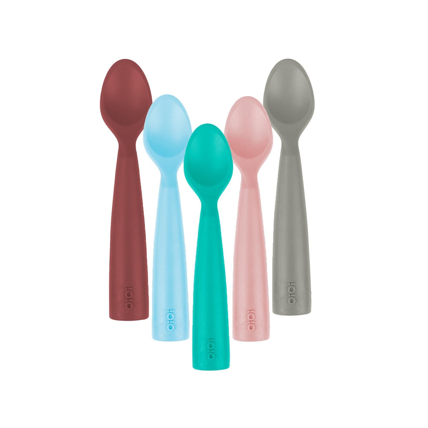 OiOi Silicone Baby Spoon - Soft, Safe, and Durable Feeding Utensil for Infants