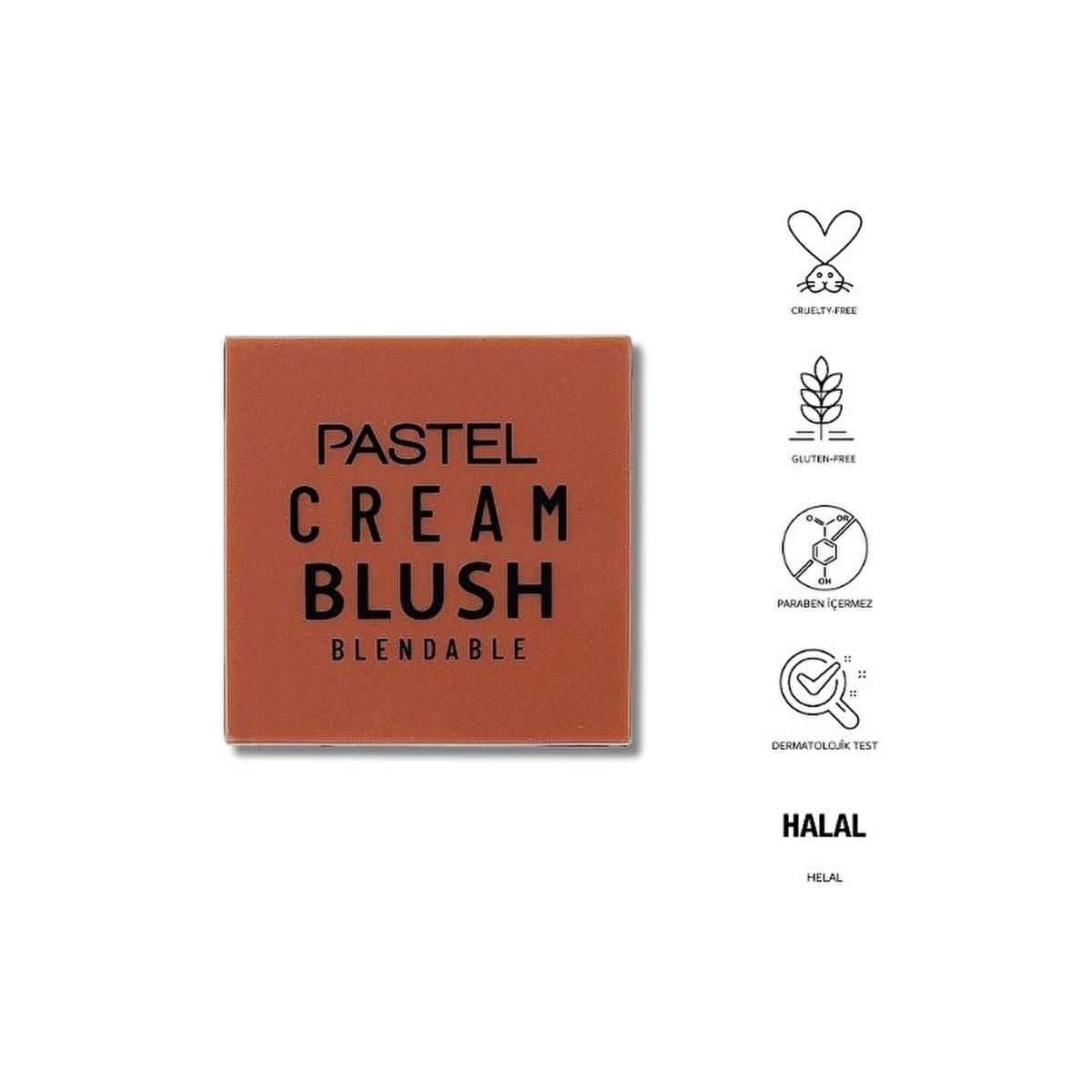 Pastel Profashion Cream Blush: Natural, Buildable, Long-Lasting Color - Cruelty, Paraben & Gluten-Free Formula