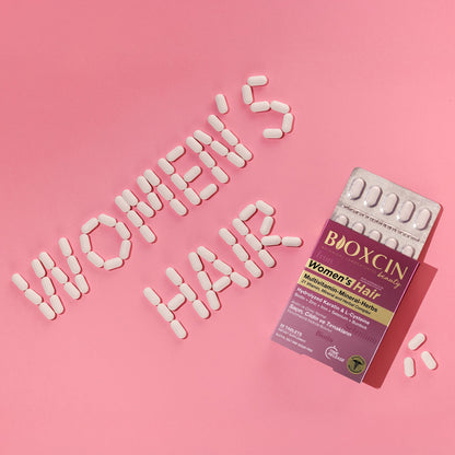 Bioxcin Women's Hair Supplement, 30 Tablets - Supports Hair Growth & Reduces Hair Loss