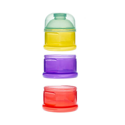 Babyjem 3-Compartment Baby Food Container - BPA-Free, Sterilizable, Portable