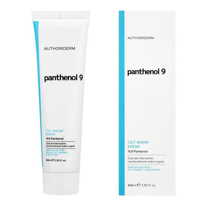 Authoriderm Panthenol 9% Skin Care Cream Soothing Moisturizer 100 ml