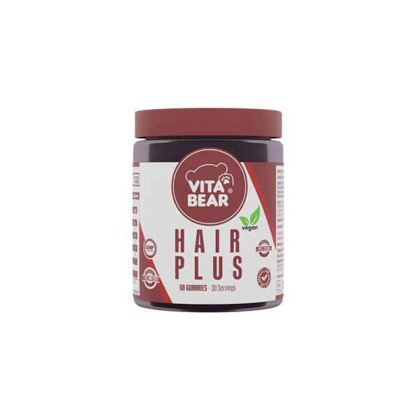 Vita Bear Hair Plus Gummy Vitamins for Hair 60 Count