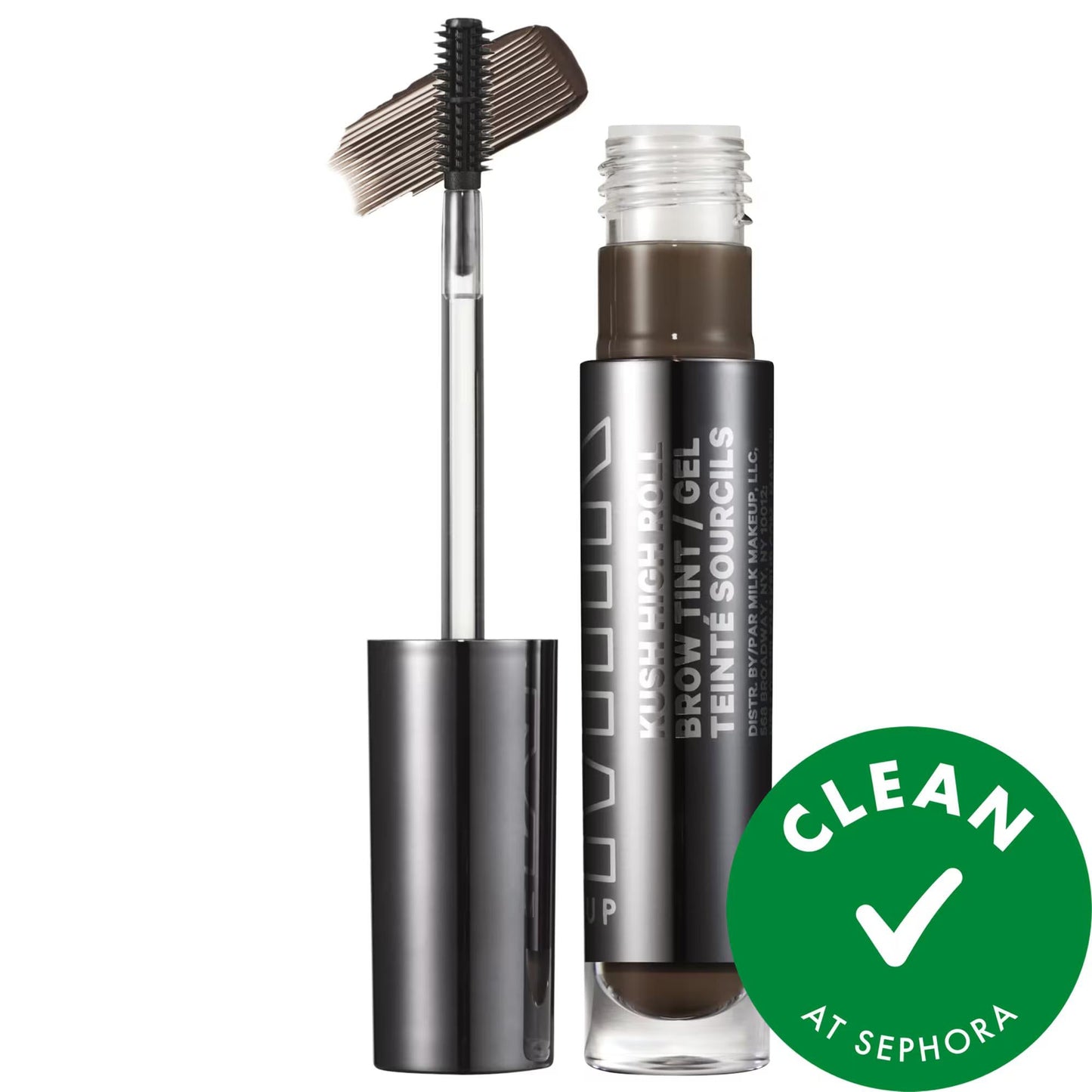 KUSH High Roll Defining Tubing Eyebrow Gel - Long-Lasting, Smudge-Proof, Vegan Tinted Brow Makeup
