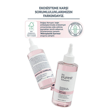 The Purest Solutions PHA Toner for Sensitive Skin - 200ml Natural Skincare with Antioxidants