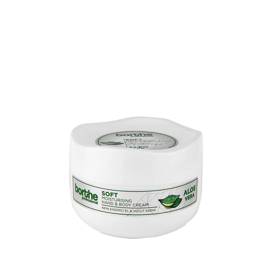 Borthe Professional Aloe Vera Body Cream 300ml - Natural Moisturizer for Dry Skin