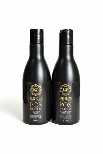 KB Moroccan Pos Progress Kit Argan Oil Infused Hair Revitalization Duo