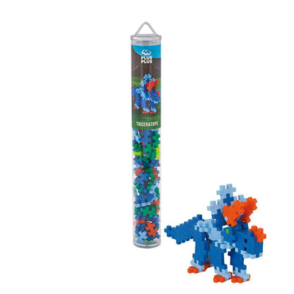Plus Plus Astronot Educational Construction Toy for Kids - 100 Piece Creative Building Set in Reusable Tube