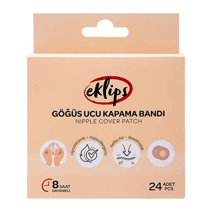 Eklips Nipple Cover Patches for Smooth Coverage 24 Count
