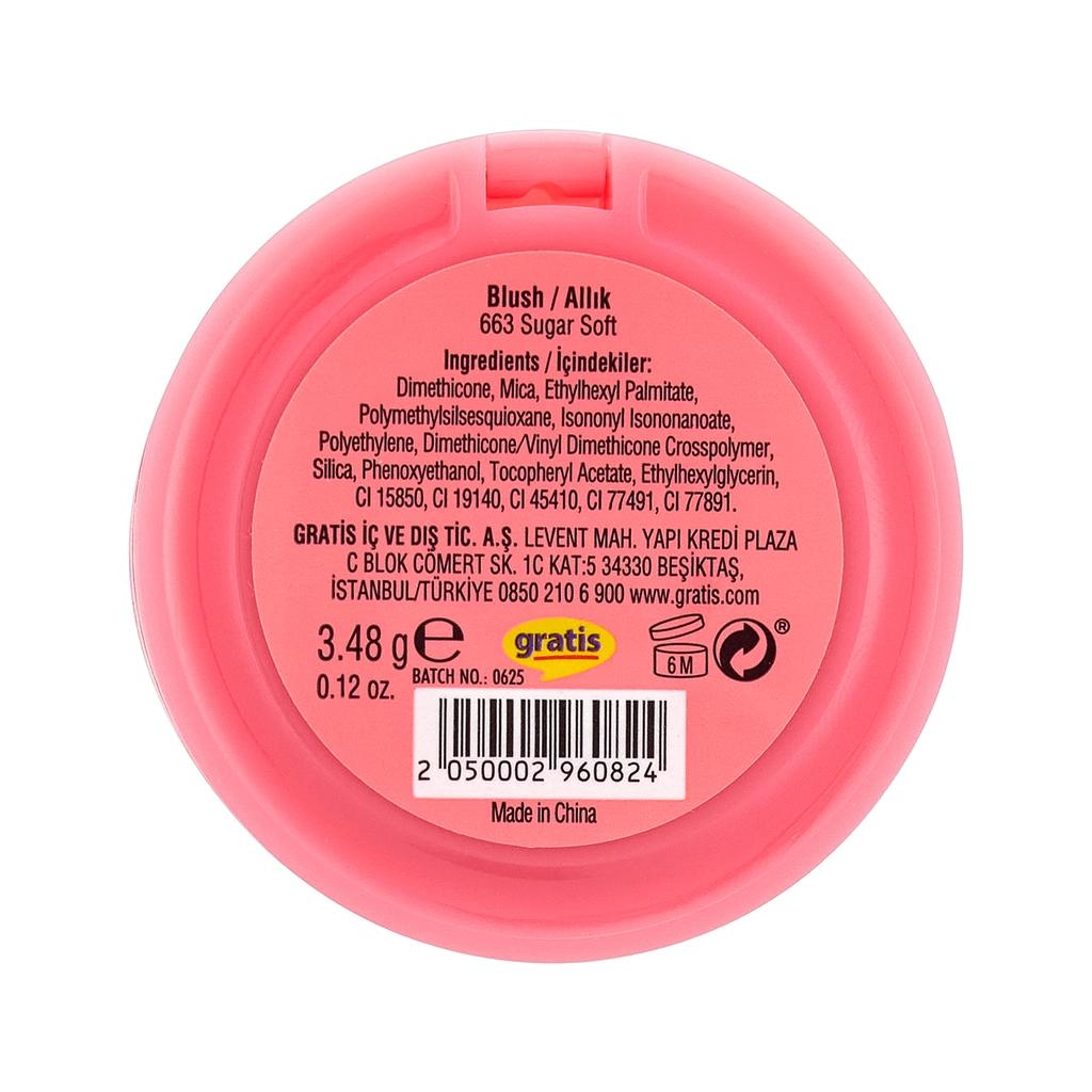Beaulis Cloud It Blush 663 Sugar Soft 4.5g