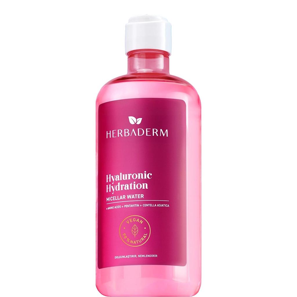 Herbaderm Hyaluronic Micellar Water for Hydrated Skin 500 ml
