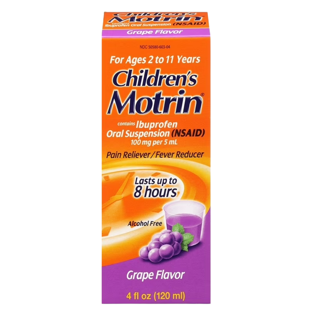 Motrin Children’s  Grape Flavor Liquid (4 oz)