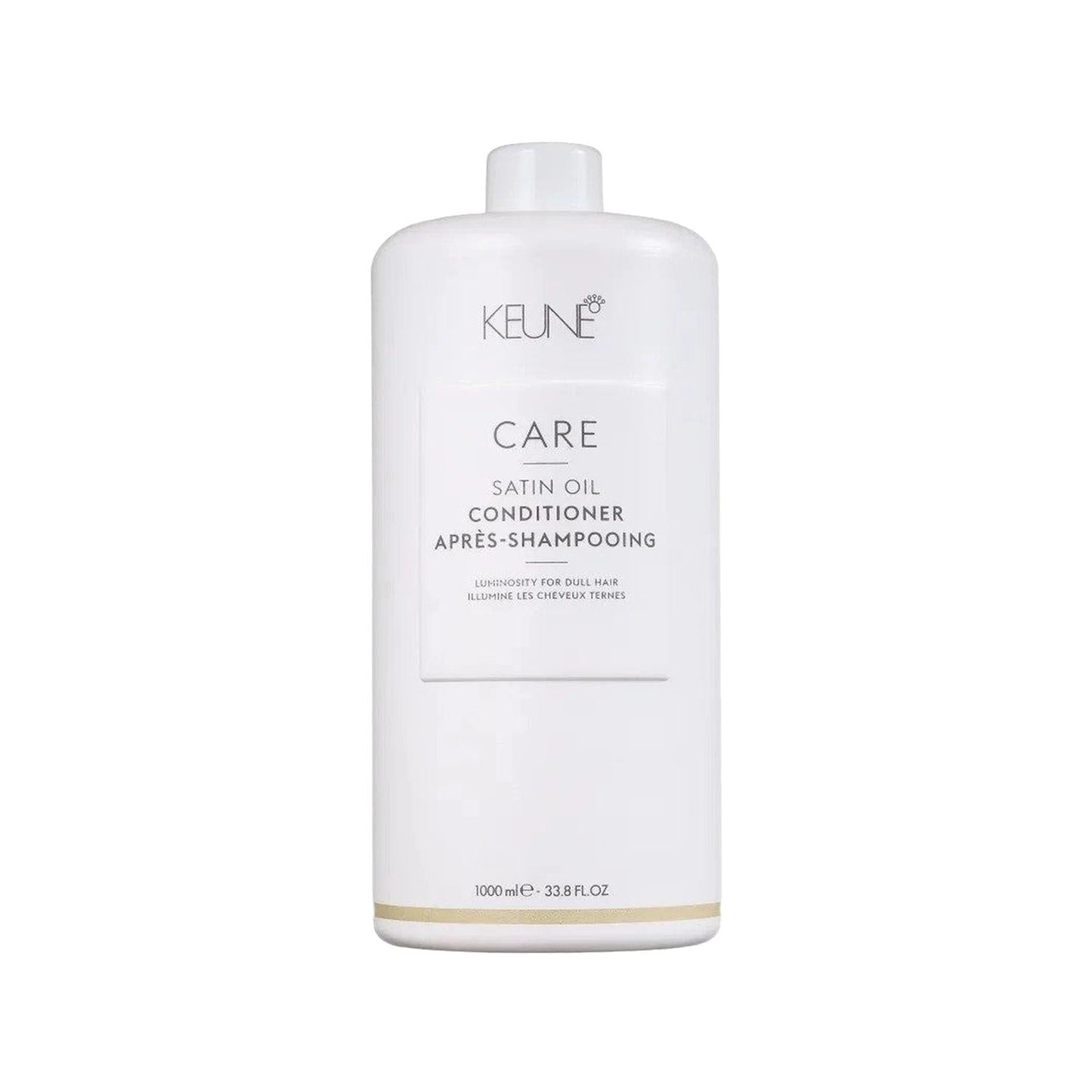 Keune Care Satin Oil 1000ml Hair Moisturizer & Softening Cream - Nourishing Hair Care for Dry & Damaged Hair