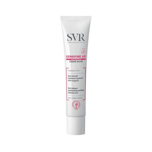 SVR Sensifine AR Creme Riche 40ml - 24-Hour Hydration Moisturizing Cream for Sensitive Skin