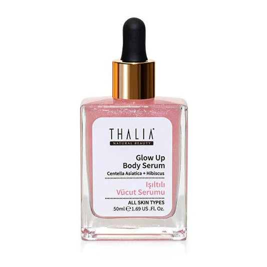 Thalia Natural Beauty Vegan Body Serum - Moisturizing, pH Balanced, Non-Greasy Skincare for All Skin Types