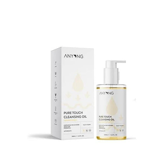 Anyong Pure Touch Cleansing Oil - Gentle Makeup Remover with Botanical Oils, 6.76 fl oz