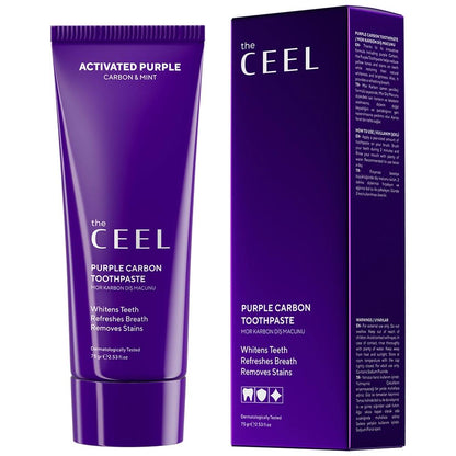 The Ceel Purple Carbon Teeth Whitening Toothpaste 75g