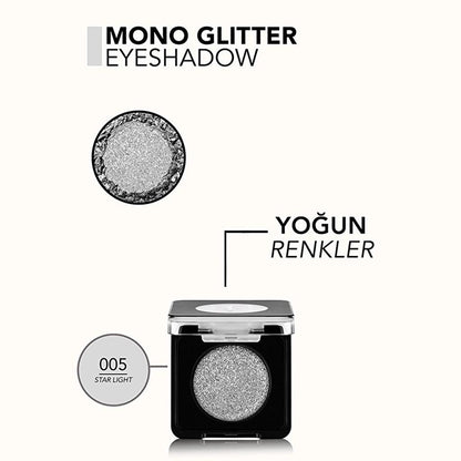 Flormar Mono Metallic Eyeshadow 005 Star Light 4g