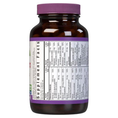 Bluebonnet Nutrition  Maxi One Iron Free Formula  60 Caplets