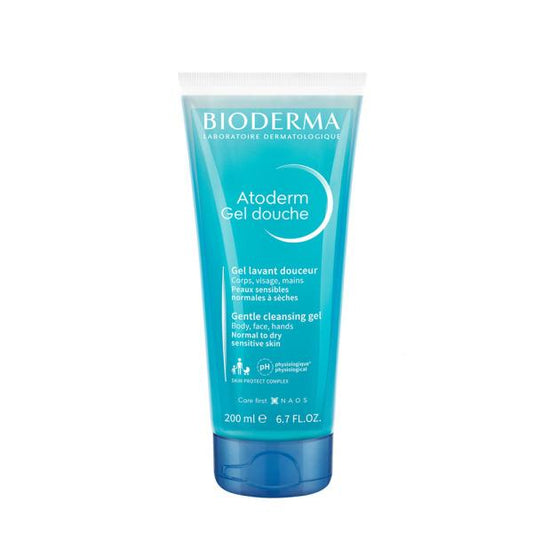 Bioderma Atoderm Shower Gel - Soap-Free Moisturizing Shower Gel for Dry & Sensitive Skin, 6.76 fl oz