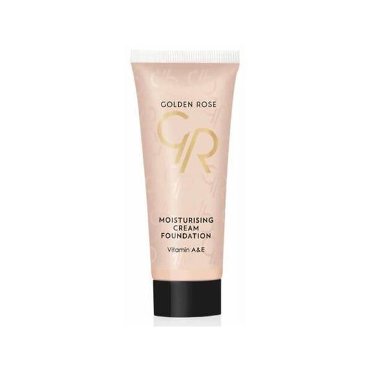Golden Rose Moisturising Cream Foundation - Natural-Looking Hydrating Makeup for Dry or Sensitive Skin