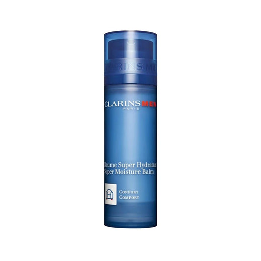 Clarins Men's S.Moisture Balm: Hydrating Face Cream for Men - Best Anti-Aging Skincare, 1.69 fl oz