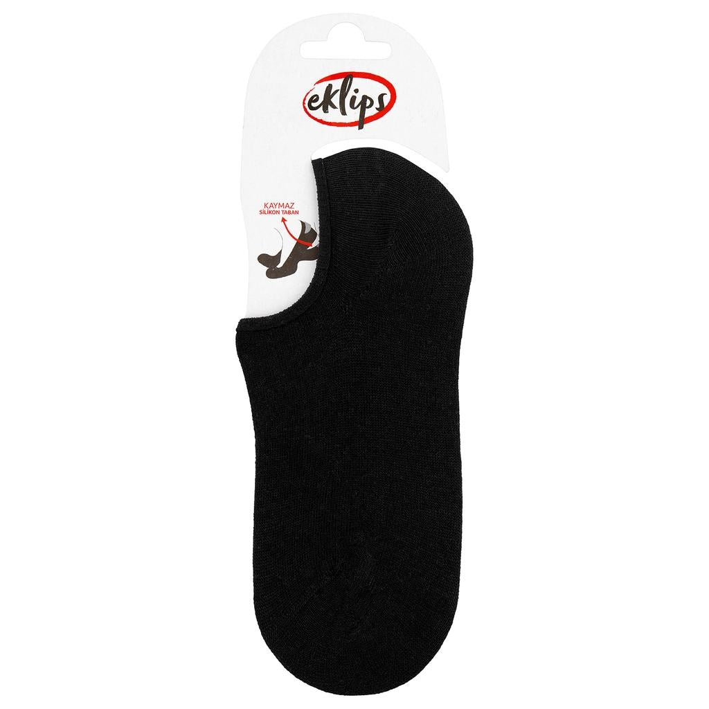 Eklips Black Athletic No-Show Socks - 1 Pair
