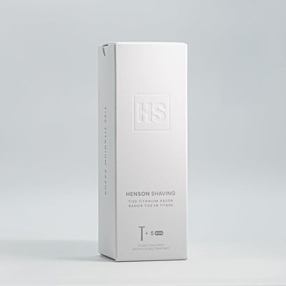 Henson Shaving [AL22-V2] Titanium Safety Razor
