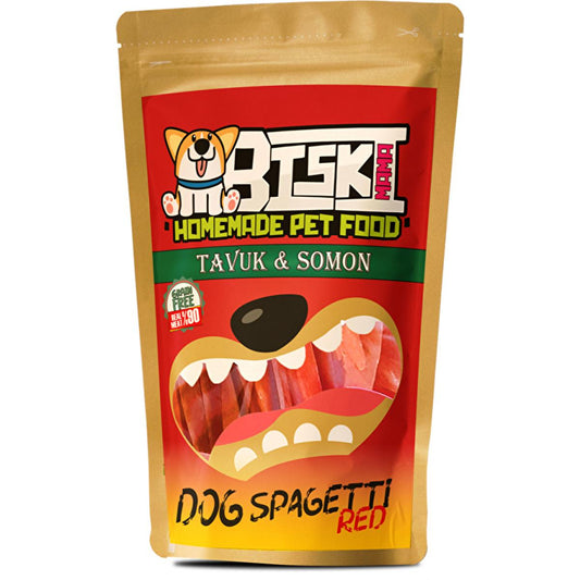 Biskimama Grain-Free Chicken & Salmon Dog Treats - Natural, Hypoallergenic, 50g