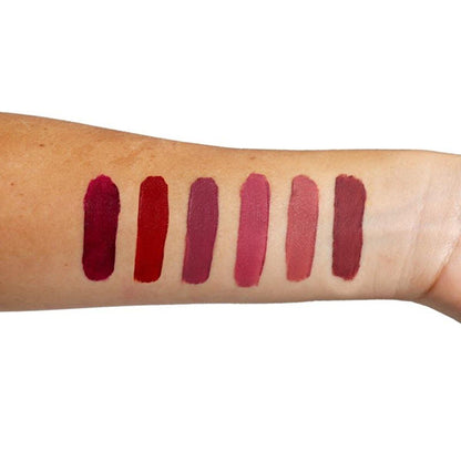 theBalm Meet Matte Hughes Special Delivery Lipstick Set: 6 Nude Liquid Lipsticks, Long-Lasting & Smudge-Proof Formula