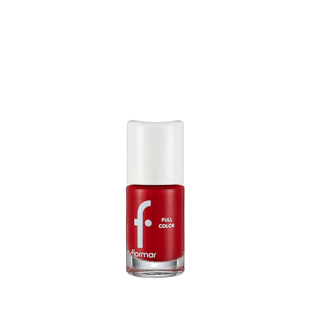 Flormar Full Color Nail Polish High Pigment Optimistic Red