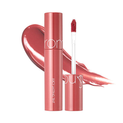 rom&nd Juicy Lasting Tint: #11 Pink Pumpkin - Glossy, Moisturizing, Long-Lasting Korean Lip Tint for Hydrated & Vibrant Lips
