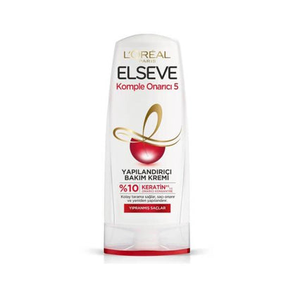 Elseve Hair Repair Cream - 12.17 fl oz Nourishing Conditioning Treatment for Damaged Hair