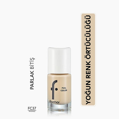 Flormar Full Color High Pigment Nail Polish - Long Lasting Color